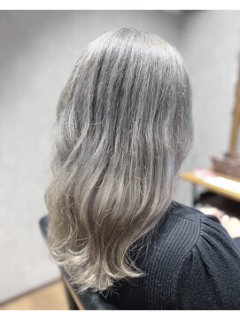 ビス ヘア アンド ビューティー 西新井店(Vis Hair＆Beauty) 20代30代大人可愛いダブルカラーブリーチハイトーンカラー