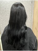 黒髪ロング