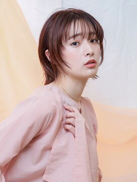 ピークアブー アヴェダ アトレ恵比寿(PEEK-A-BOO AVEDA) 顔まわりレイヤー/外ハネのか