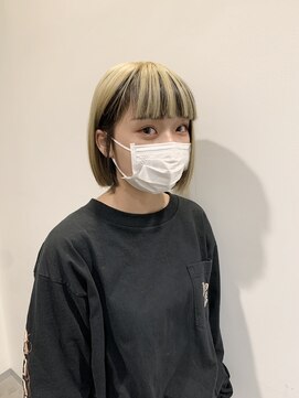 ソウィ(sowi) ケアブリーチカラーインナーカラー抜きっぱなしブリーチ