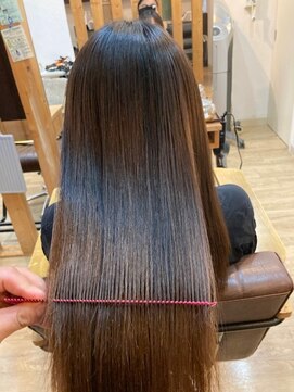 グランバイ アトリエドングリ(Grand × AtlierDonguri) 髪質改善 ビフォーアフター 813酸性縮毛矯正