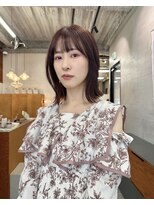 ニール シトロン 名古屋 伏見 丸の内(NEELU citron)&nbsp;【Neelu_misa】ピンクブラウン