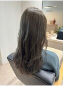 【ameri satomi】ロングレイヤー×グレージュ
