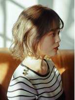 チャチャブラン(cha-cha Blanc) ラフウェーブボブ