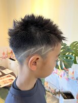 ココ テラス(coco-terrasse)&nbsp;キッズカットショート　刈り上げ　ツーブロック