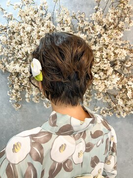 フォトリンクキポ 日本橋(Photo link ki.po) 【ショートアレンジ】和装ヘアセット