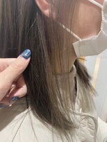 クララ ヒロシマ(CLALA Hiroshima)&nbsp;ミルクティベージュ インナーカラー