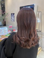 シャンプーボーイ セントラル 博多(SHAMPOO BOY central) ピンクブラウンハイライト