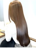 暗髪韓国風チョコレートブラウン