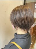 襟足浮かないショート！！