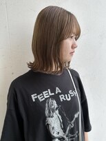 ジュエ ヘアー デザイン(Jue hair design)&nbsp;ブリーチありベージュカラー