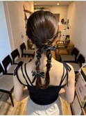 人気急上昇中◎お呼ばれヘアツインヘアアレンジ