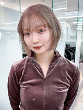 アイティーバイアルバム 松戸店(IT by ALBUM) グレーベージュフレンチカジュアルグレージュカラー_ba500032
