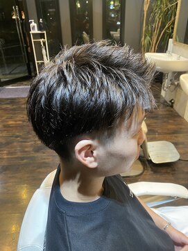 スマイルヘア 浦和店(Smile hair) アップバング/ツーブロックマッシュ/束感/<理容室>[浦和/メンズ]