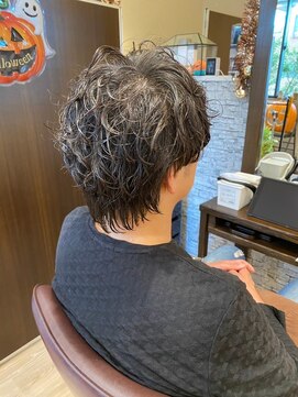 マーシー(Mercy) マッシュウルフスパイラルパーマ