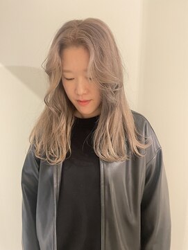 ユニコ(unico) ホワイトベージュ/ダブルカラー/ケアブリーチ