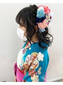 編み込みカチューシャ