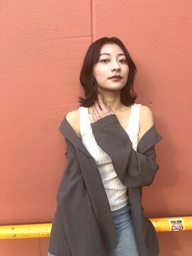 ミエル ヘア 新宿(miel hair) くびれボブ【新宿】