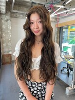 コードプラスリム(CODE+LIM)&nbsp;オリーブベージュ/ロング/顔まわりカット