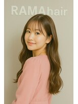ラマヘアー(RAMA hair) 遊び透明感ニュアンス色香ロング(アプデスタイル)