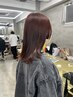 月一メンテ☆前髪カット&リタッチ&2stepトリートメント　￥8,360