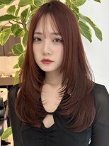 ヨロ 小岩(YOLO)&nbsp;ハイライトレイヤーカットダブルカラーイルミナカラー縮毛矯正