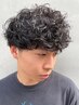 【束感☆】カット×波巻ツイストスパイラル＊11,500yen◆【メンズ】