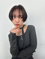 クク(coucou)&nbsp;マッシュショート＊ブラウンベージュ