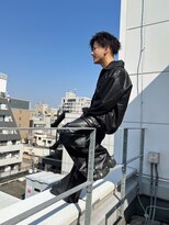 キング 高槻(K!ng)&nbsp;ハイライトカラーミルクティーベージュレイヤーカット