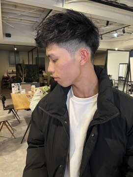 ナンバー(number+) サイドスキンフェードショート