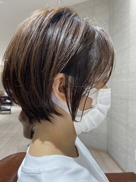 エアー 久留米(AIR) 丸みショート30代40代