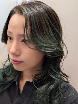 アース 菊名店(HAIR&MAKE EARTH) OLIVECOLORのハイレイヤー