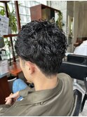 ツーブロパーマ/スパイラルパーマ/無造作パーマ