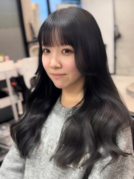 マーシュ ルーヴェ(marshu Luve) 地毛風カラー/透明感/ブルーブラック/