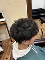 ヘアスペース クラージュ 本店 波パーマに飽きた方、あまりハードなパーマが出来ない方オススメ