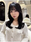 ◆暗めカラー/韓国風巻き/レイヤー/髪質改善/縮毛矯正/銀座