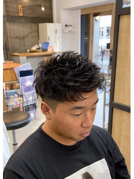 メンズギフト(men's GIFT) 刈り上げツーブロックベリーショート