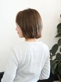ログ 高松木太店(Log)&nbsp;大人女性のための上品な外ハネボブ［ショート/ボブ/高松］