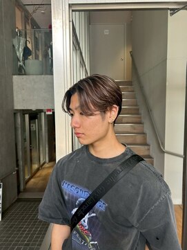 クレア 下北沢(CREA) メンズカットセンターパート