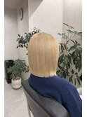【qumu MARIKO】ブロンドベージュ
