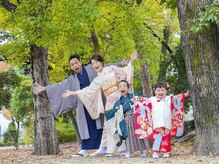 フォトスタジオ アンド ヘアメイク ニコメルシー(photo studio hair make nico merci)の雰囲気（大人気の 七五三 プラン♪ 　たくさんの笑顔が残せます☆）