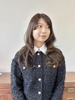 ヘアー アイス 御器所本店(HAIR ICI)&nbsp;10代20代透明感UPブリーチなしベージュ×レイヤーカット