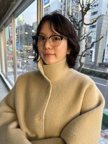 キルトプラスリム(Qilt+LIM)&nbsp;ドライな質感のパーマにボブ