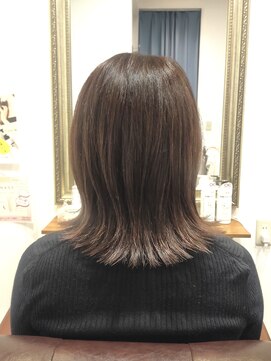 ヘアー グリーン(hair green) 40代50代60代/外ハネボブ/ナチュラルボブ/大人ボブ