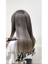 ケンジ 平塚 アネッタ(KENJE annetta) 艶髪ストレート 髪質改善カラー 髪質改善トリートメント