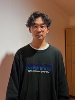ファースト 仙台店(first) 【メンズ山田】20代30代 大人メンズに人気のラフなルーズパーマ