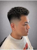 スキンフェード × 濡れパン