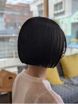 オーガニックエコ 川越(organic+eco) 10代20代かわいい切りっぱなしボブカット