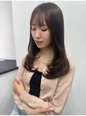 ♪レイヤーカット_ミディアムレイヤー_