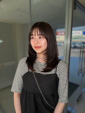 ゴットフロー(GOTTO FLOW) 暗髪でも柔らかレイヤーカット